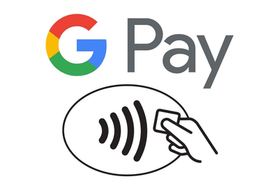Obrázek symbolů Google Pay