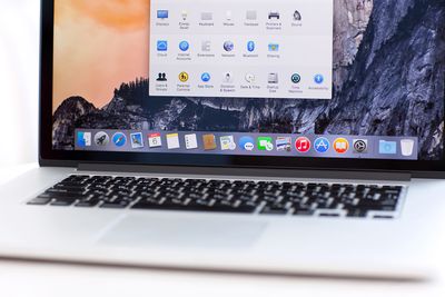 MacBook Pro Retina s OS X Yosemite