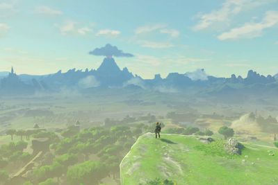 Snímek obrazovky Zelda