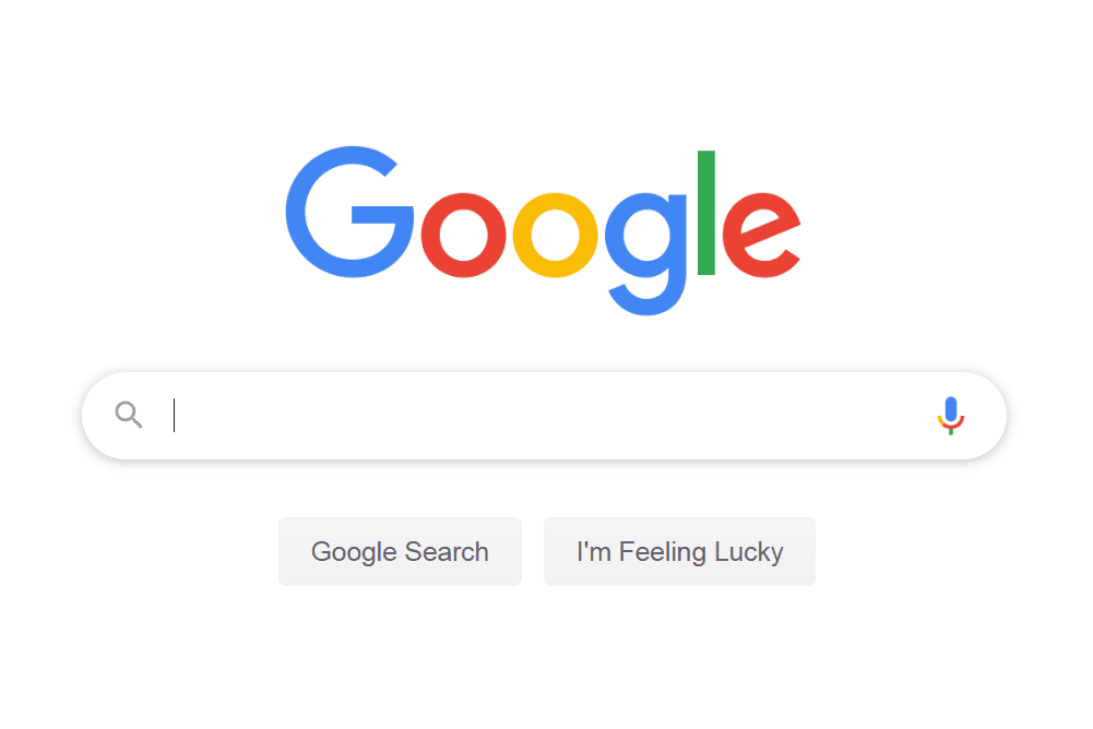 Domovská stránka Vyhledávání Google