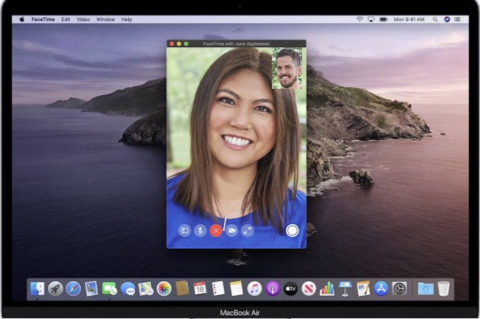 Videohovor FaceTime na počítači Mac