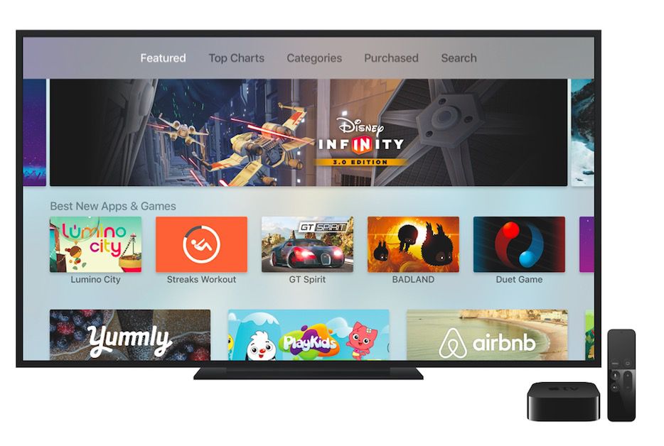 Křupavá rolka na Apple TV