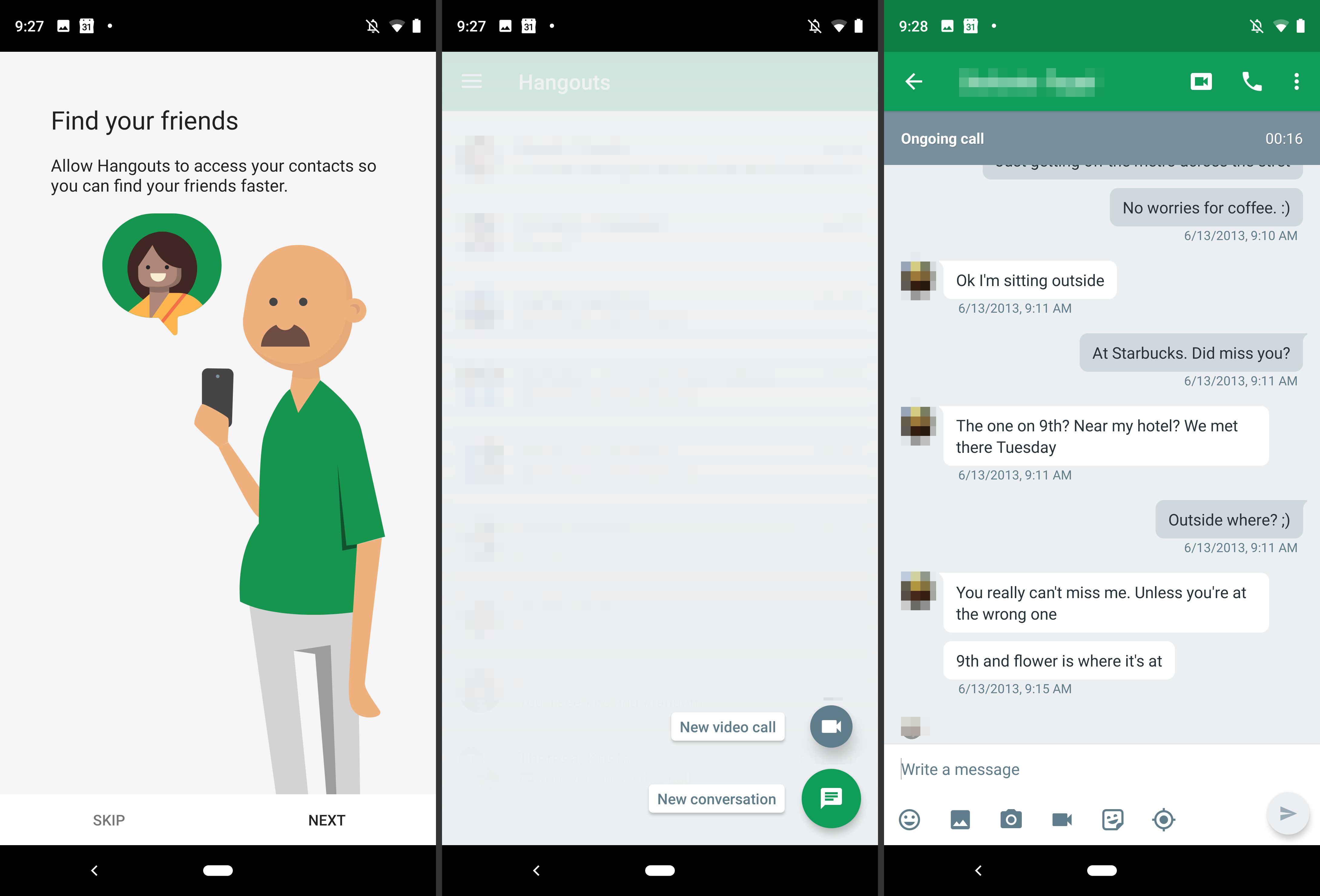 Google Hangouts pro Android