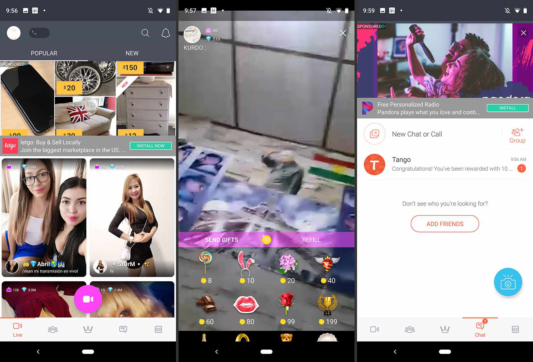 Tango pro Android