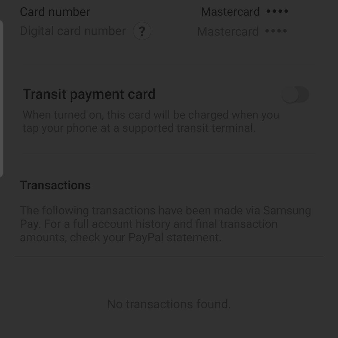 Metody autorizace karet pro platby pomocí Samsung Pay