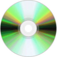 Kompaktní disk nebo optický disk CD, který se používá k ukládání digitálních dat