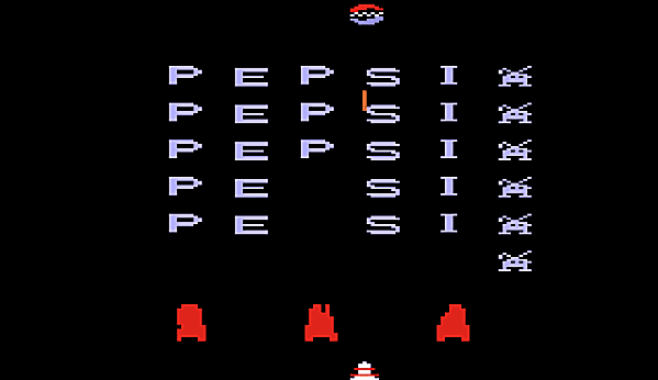 Screenshot Pepsi Invaders