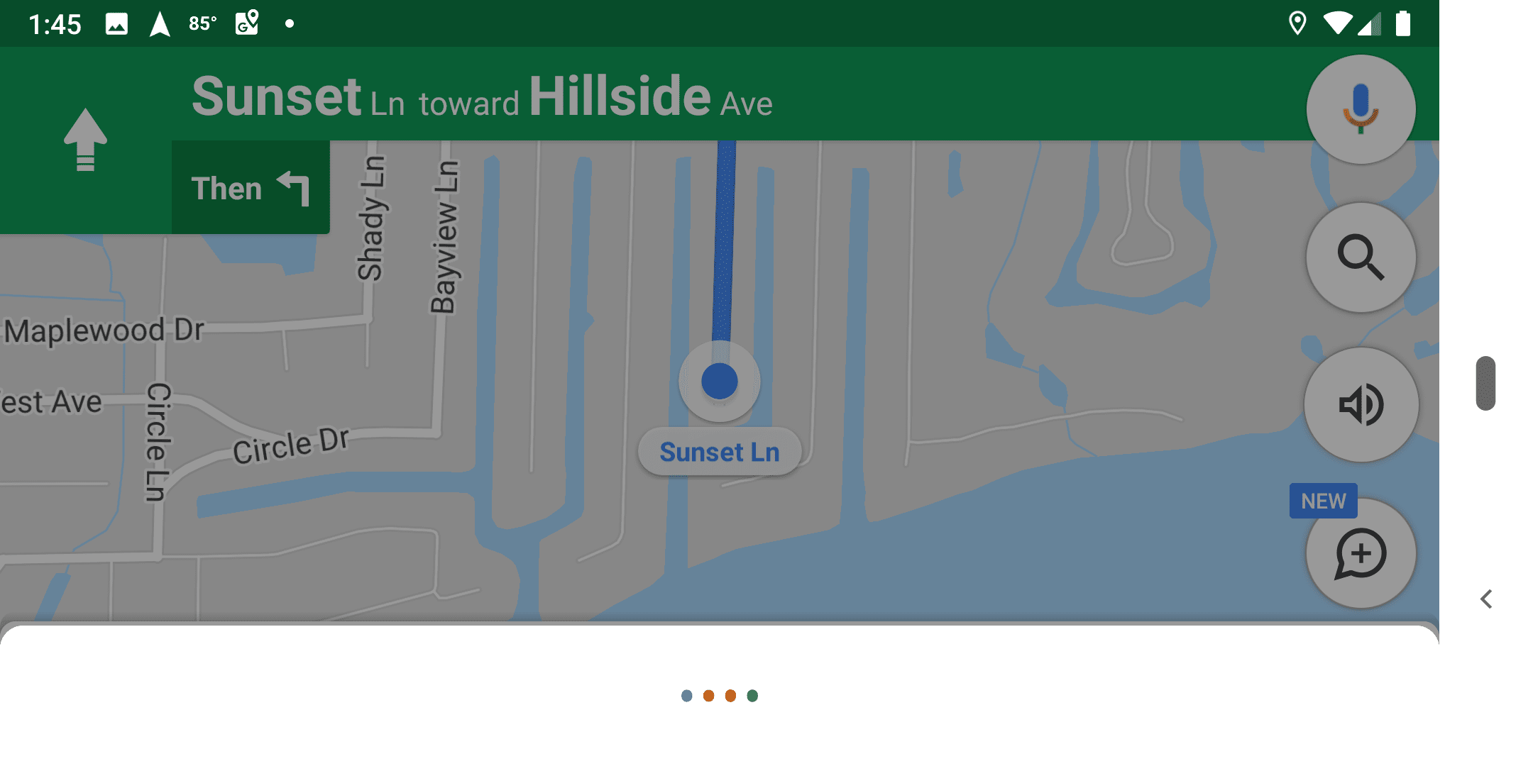 Asistent Google v Mapách Google