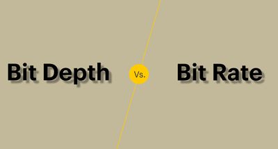 Bitová hloubka vs bitová rychlost