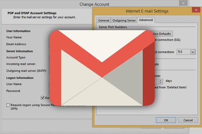 Logo Gmailu nad softwarem