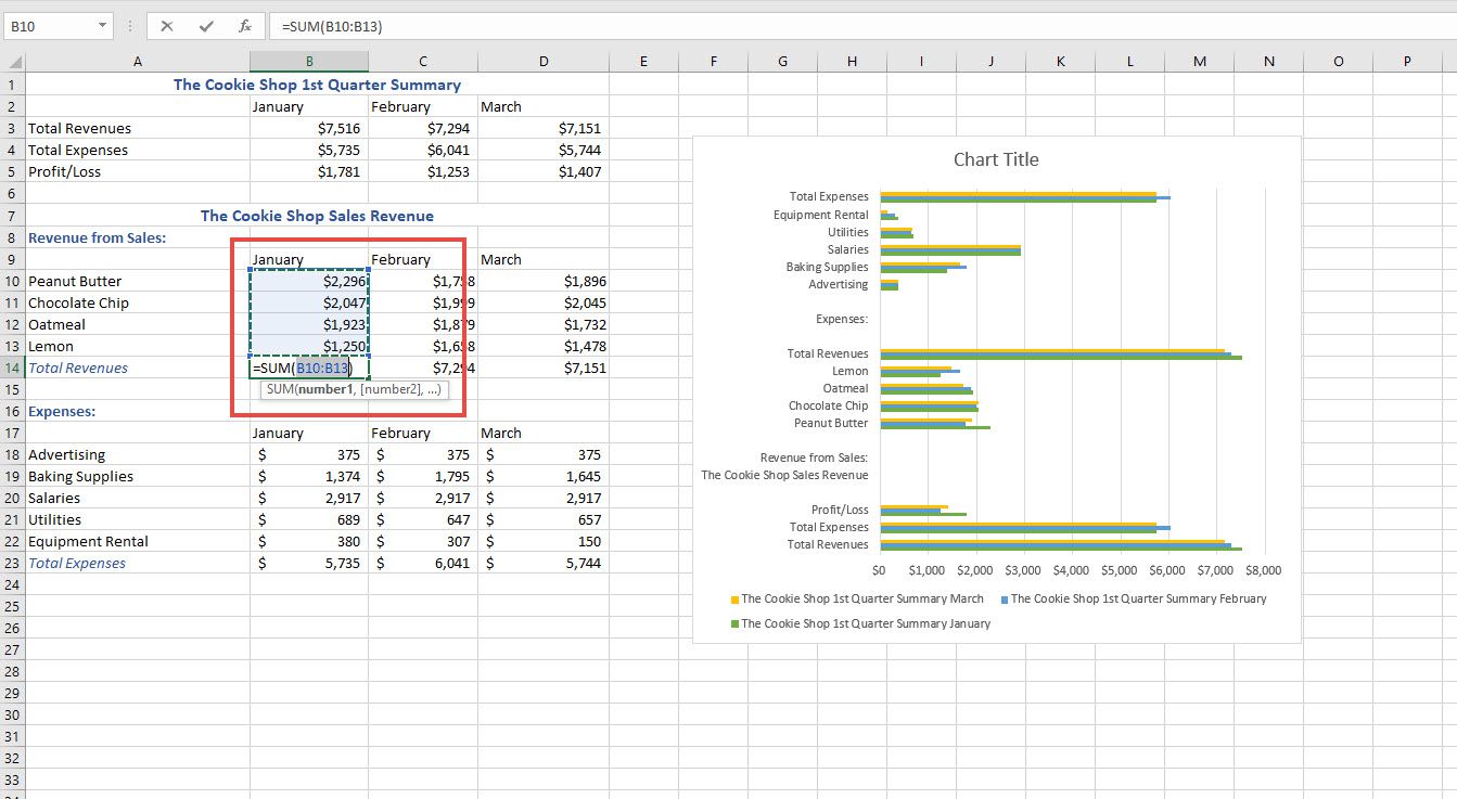 Microsoft Excel vzorce a funkce