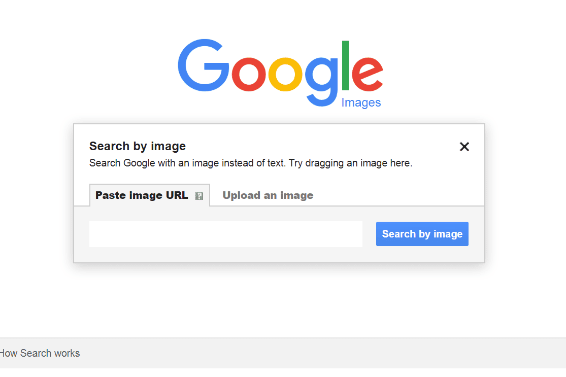 Vyhledávání zpětného obrázku Google