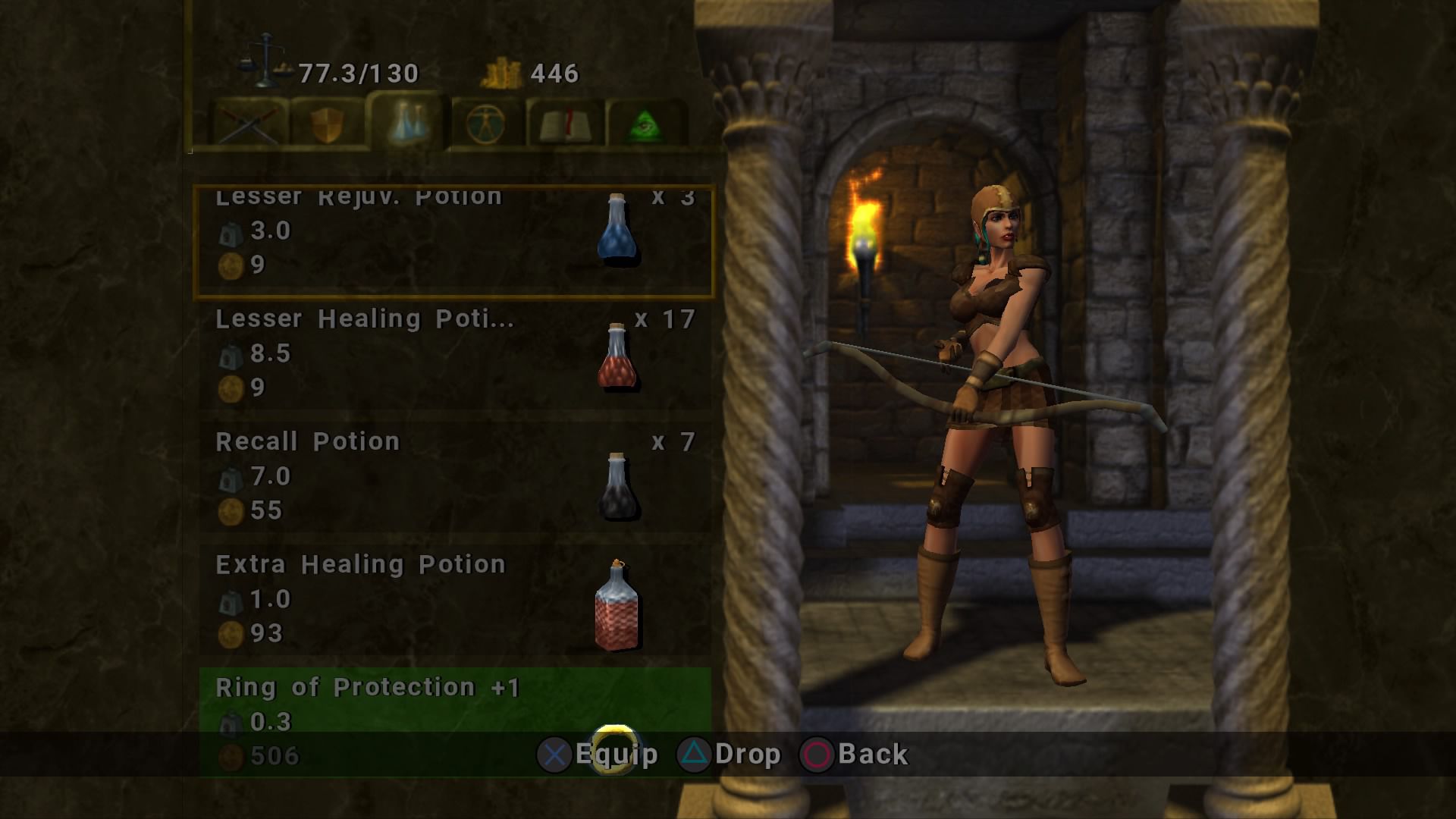 Screenshot z Baldur's Gate: Dark Alliance