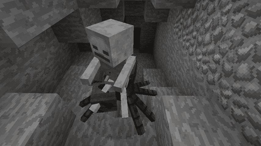 Minecraft Spider Jockey