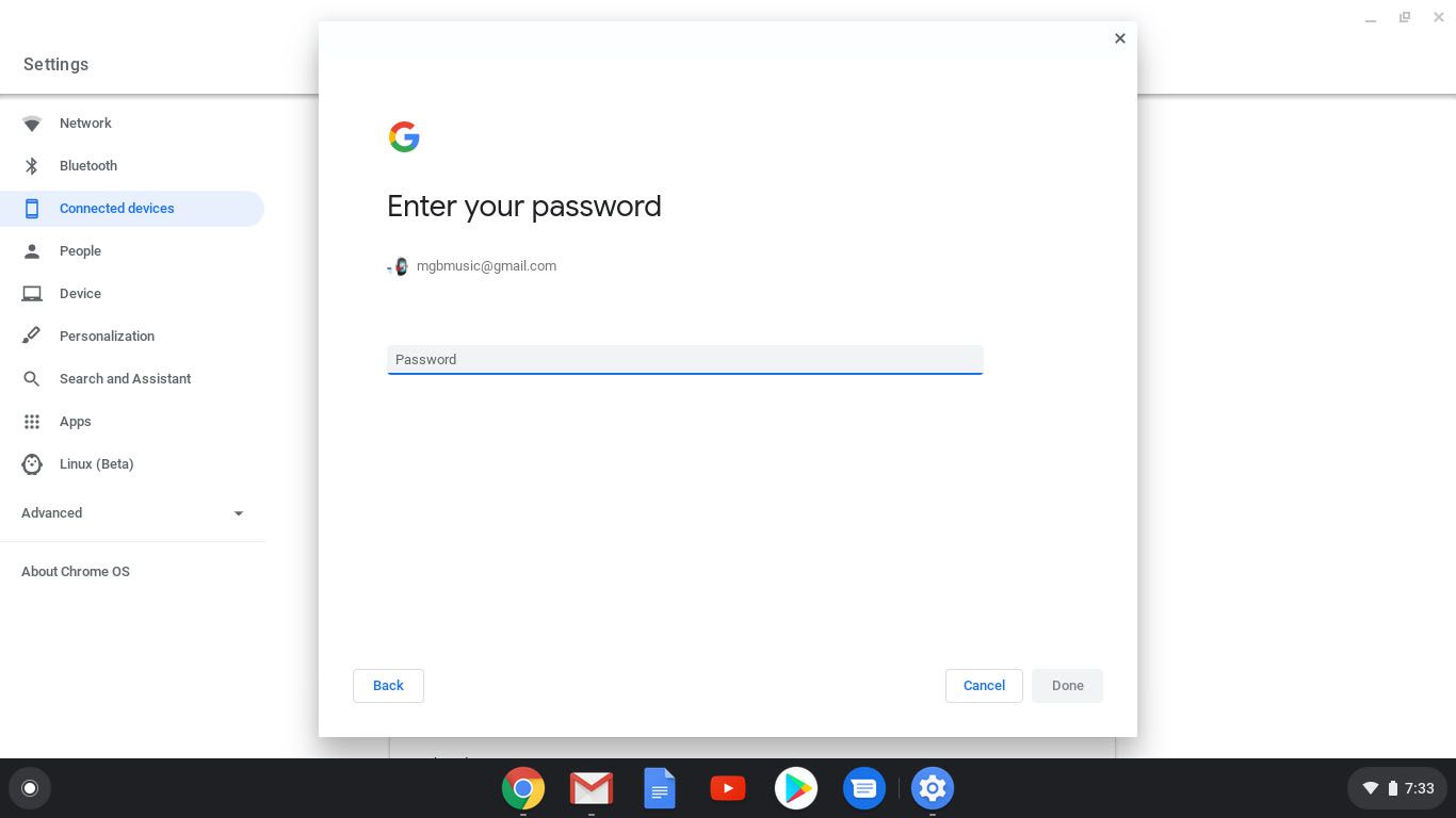 Zadejte heslo