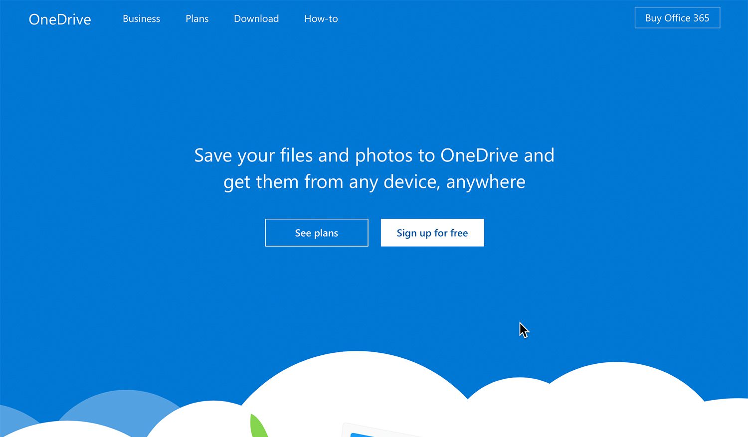 Cloudové úložiště Microsoft One Drive