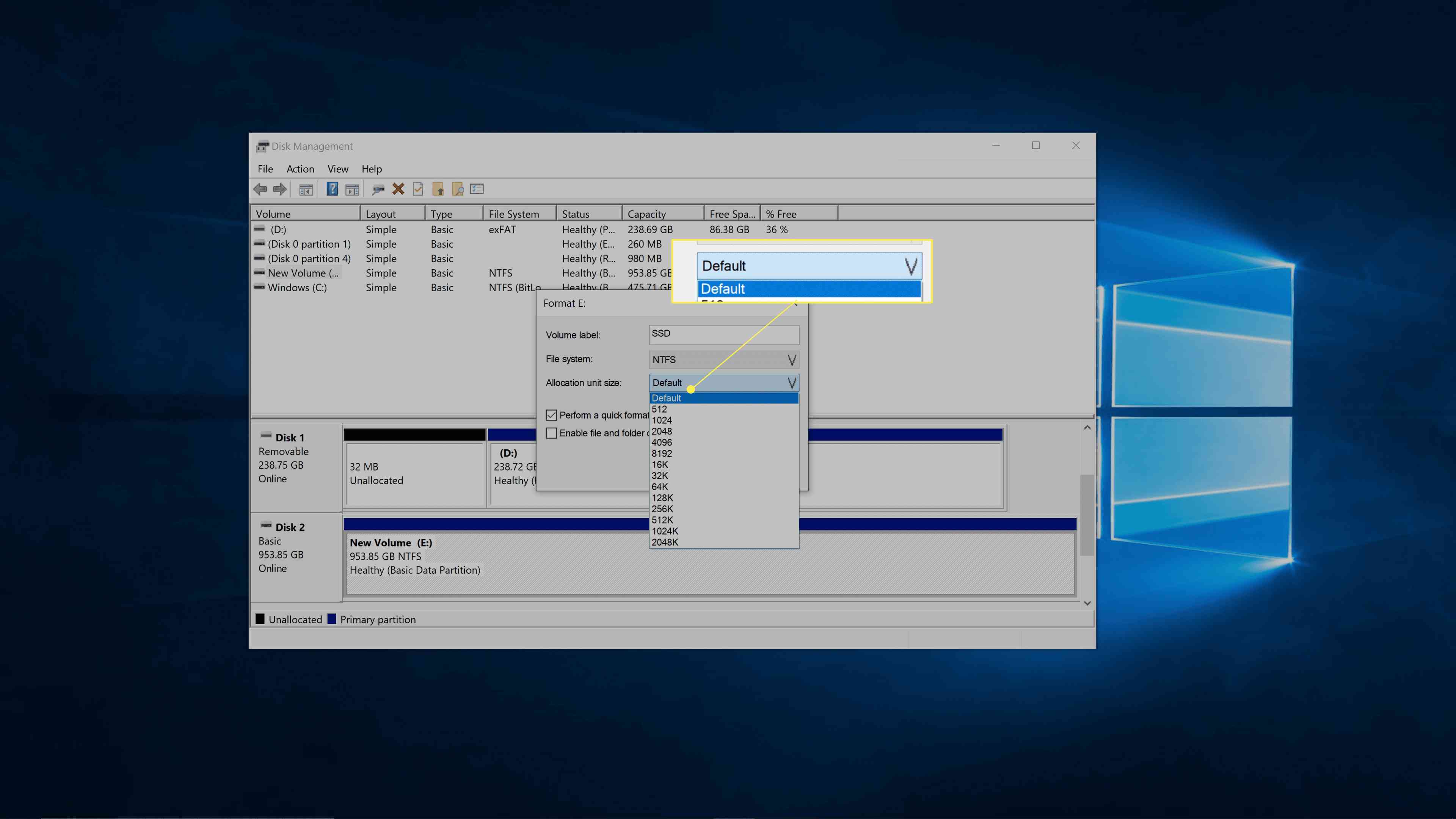 format ssd gpt cmd