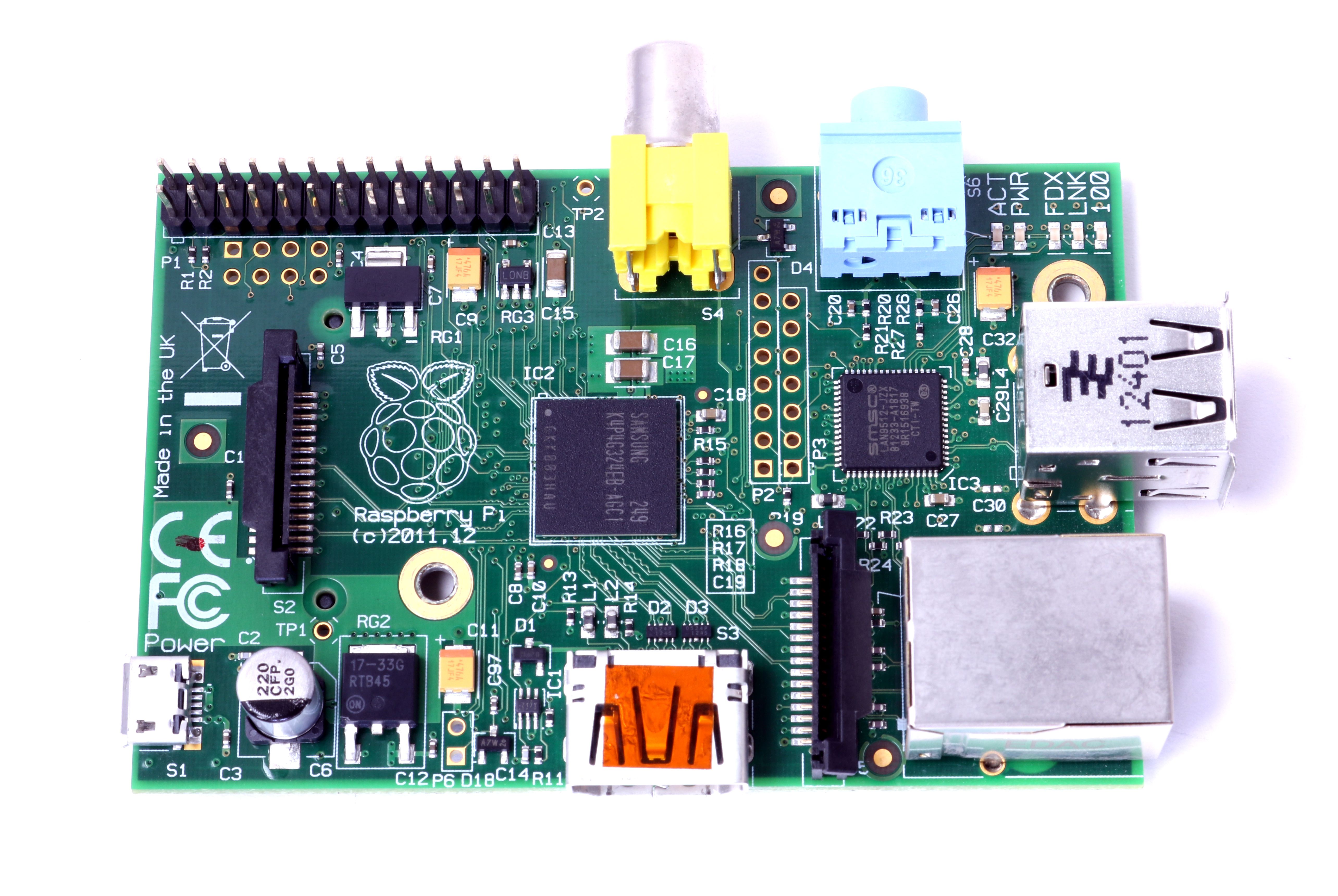 Raspberry Pi Model B revize 2