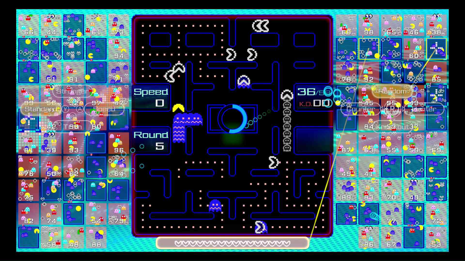 Screenshot z filmu „Pac-Man 99“.