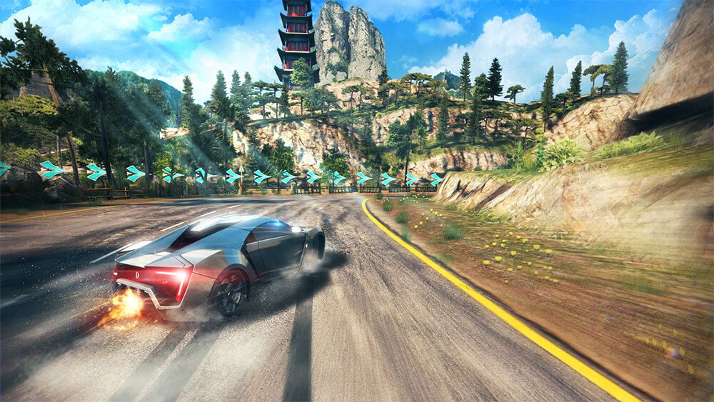 Screenshot z Asphalt 8