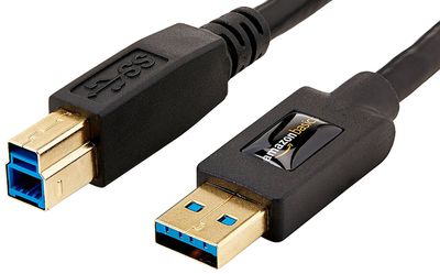 Kabel USB 3.0 AmazonBasics - A-Male na B-Male - 9 stop (2,7 metru)