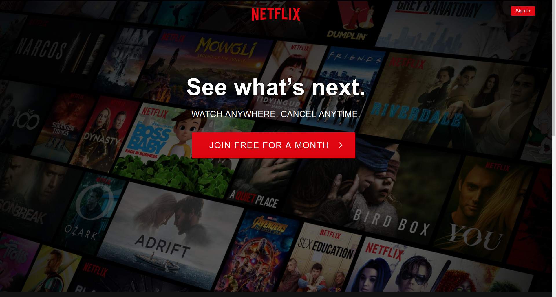 Netflix běží s Chrome Launcher