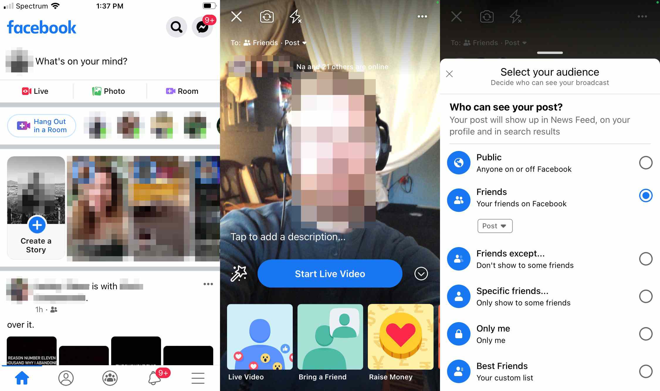 Facebook Live iOS