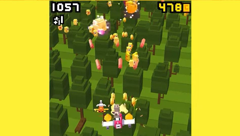 Shooty Skies je duchovní pokračování Crossy Road