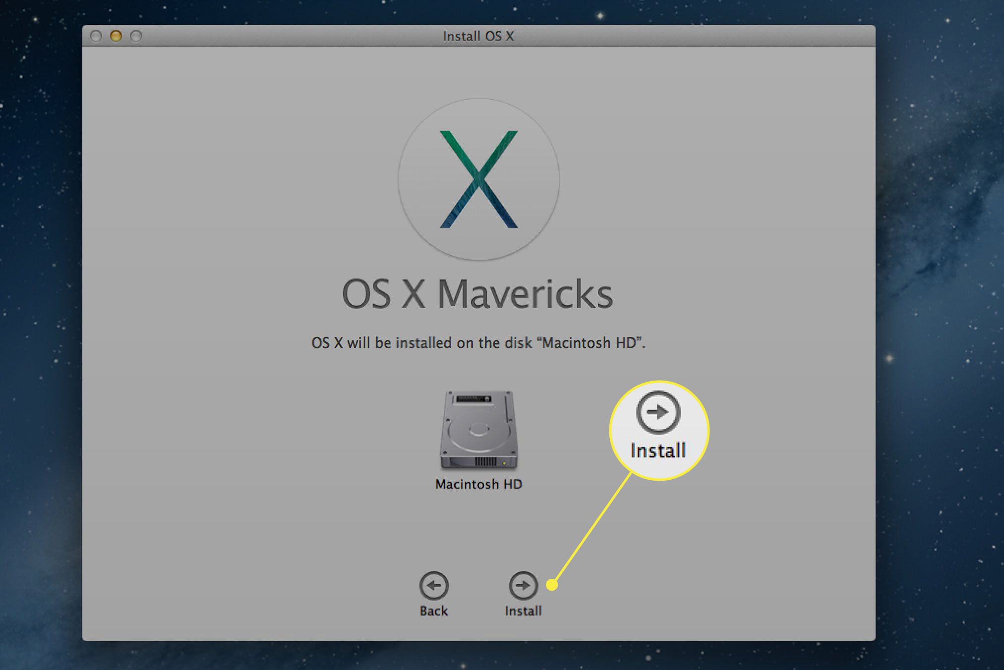 Jak provést upgrade instalace macOS Mavericks