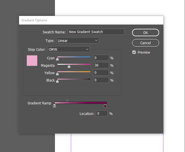 Možnosti přechodu aplikace InDesign