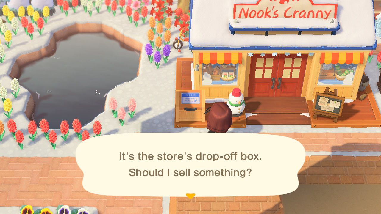 Drop box v Animal Crossing.