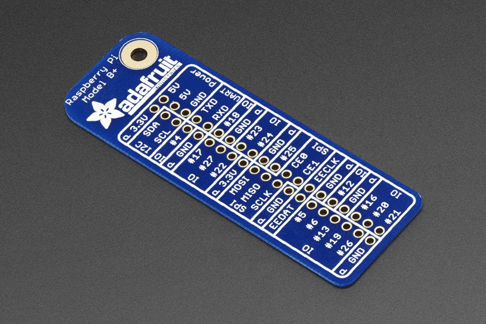 Referenční karta Adafruit GPIO