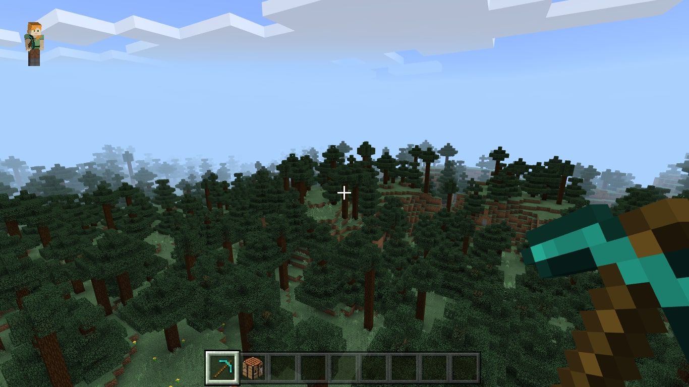 Biome Tajga v Minecraftu