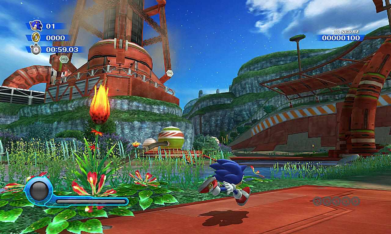 Screenshot hry Sonic Colors