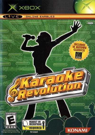 Karaoke Revolution box art