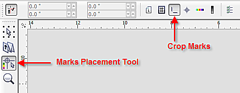 Tisk značek oříznutí v aplikaci CorelDRAW