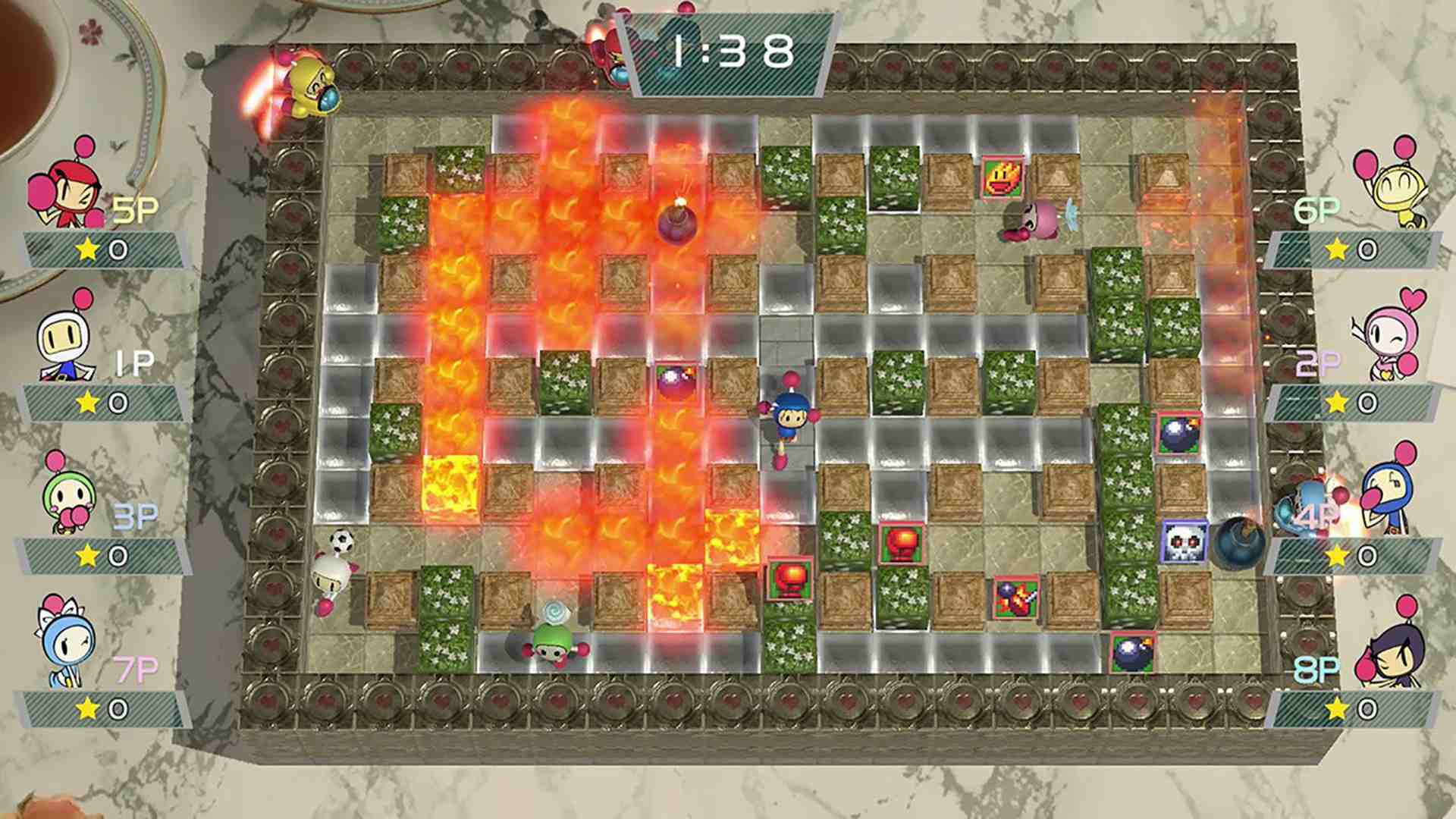 Super videohra pro děti Super Bomberman R.