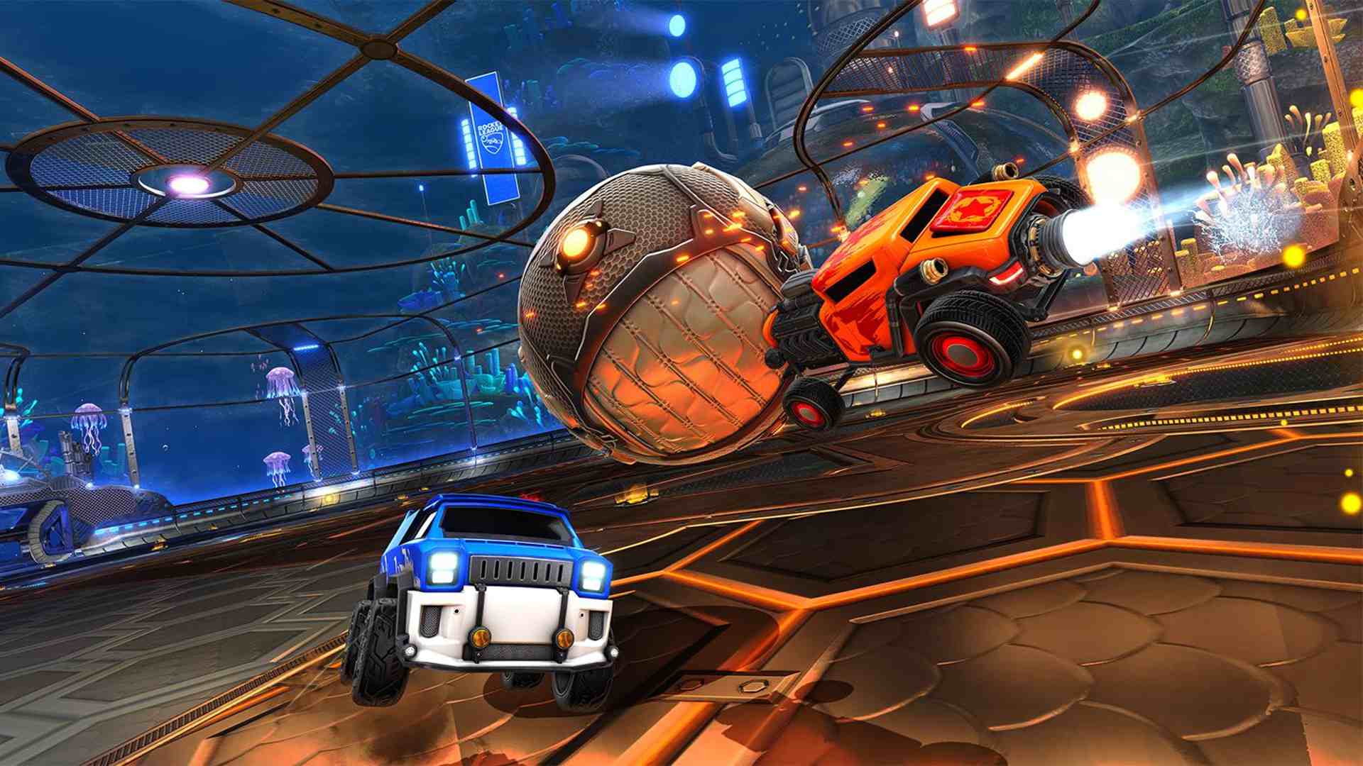 Online videohra Rocket League pro děti.