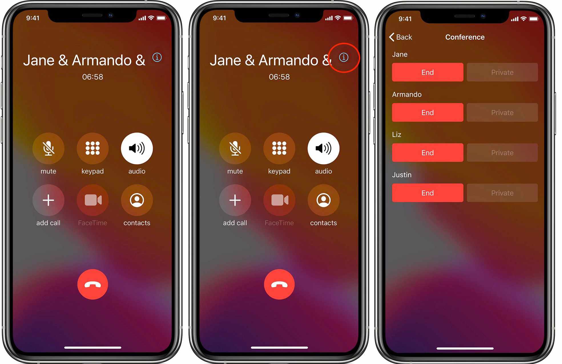 how to make conference call on iphone 13 pro