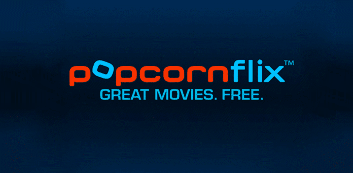 Logo pro online bezplatný web pro sledování dokumentů Popcornflix.