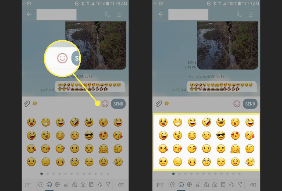 Klávesnice Emoji v systému Android