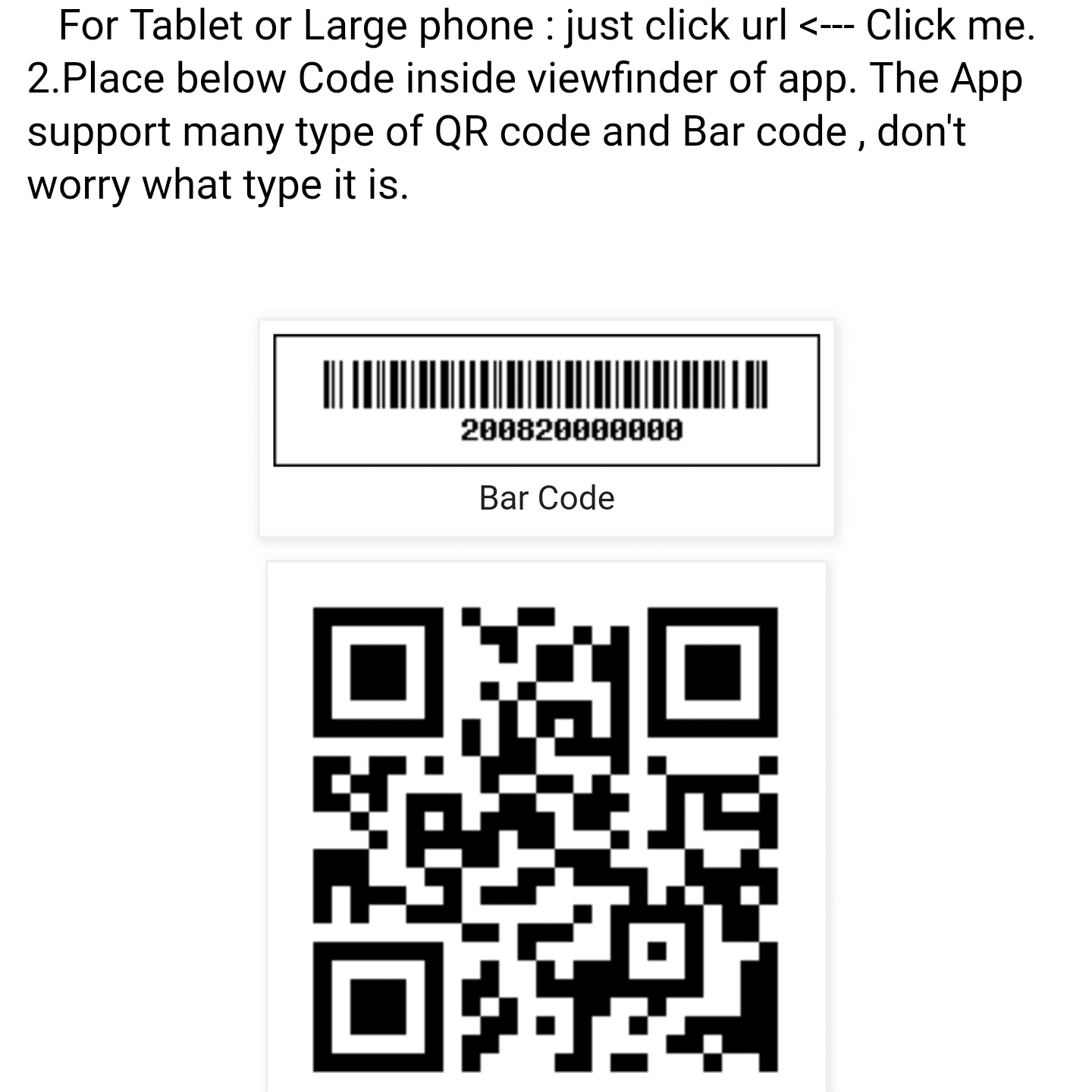 Čtečka QR kódů Android