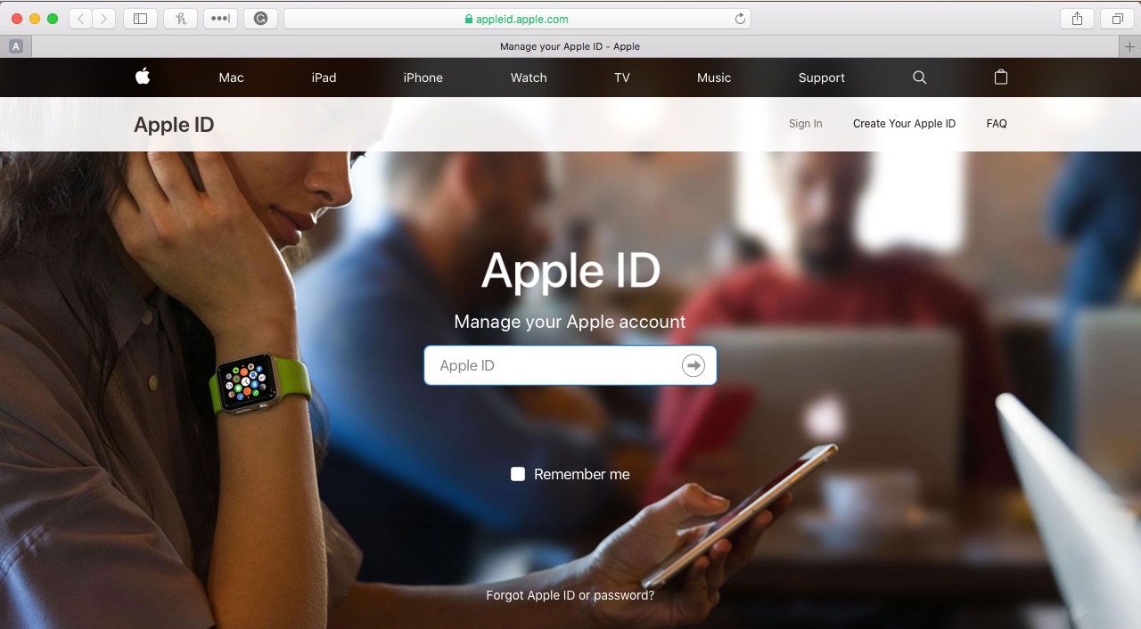 Správa vašeho Apple ID online