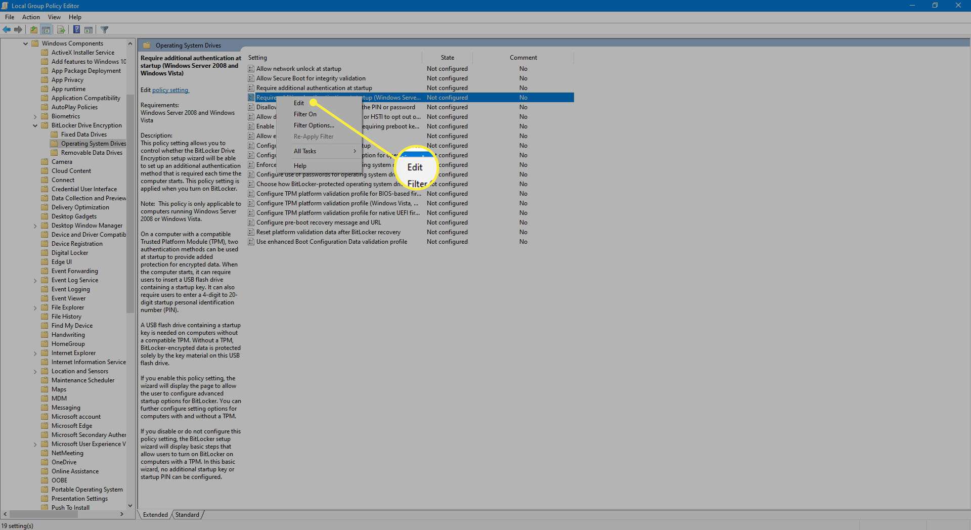 BitLocker's Drive Encryption