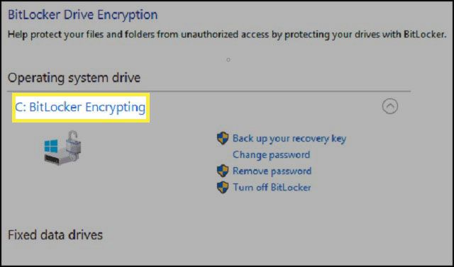 Šifrování BitLocker