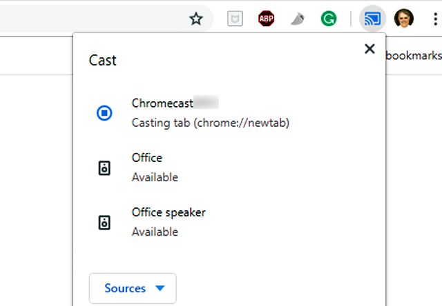 Cast Chrome z PC Setup