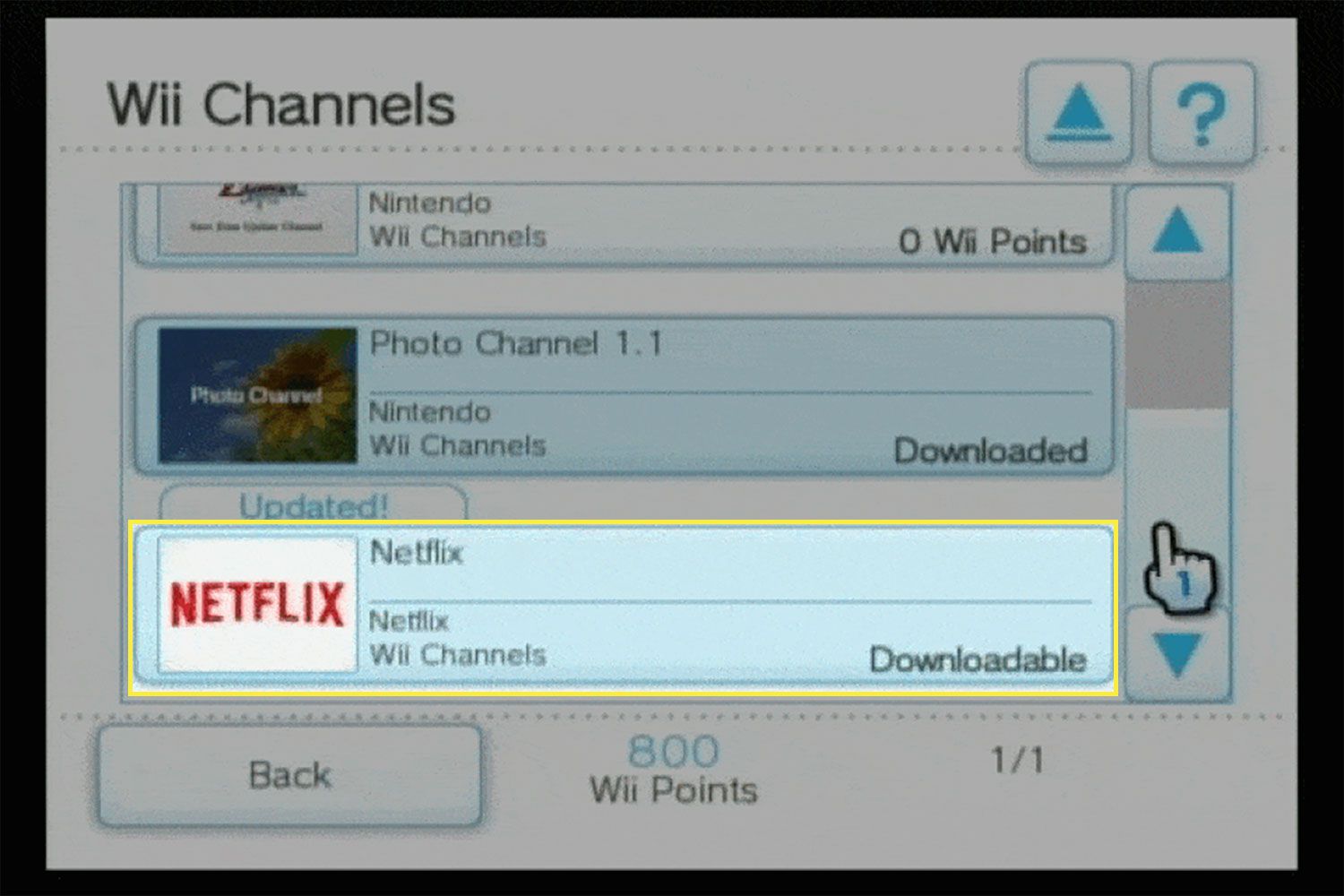 Netflix v kanálech Wii