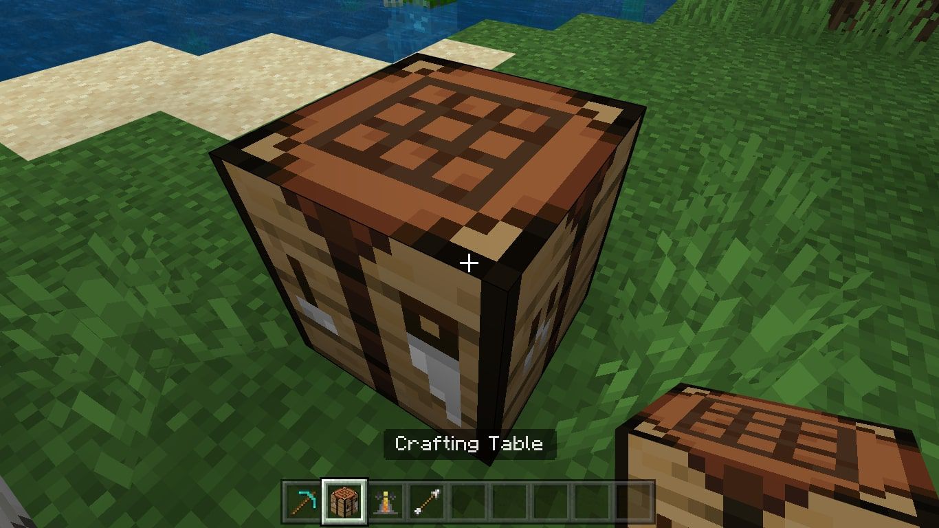 Řemeslný stůl v Minecraftu