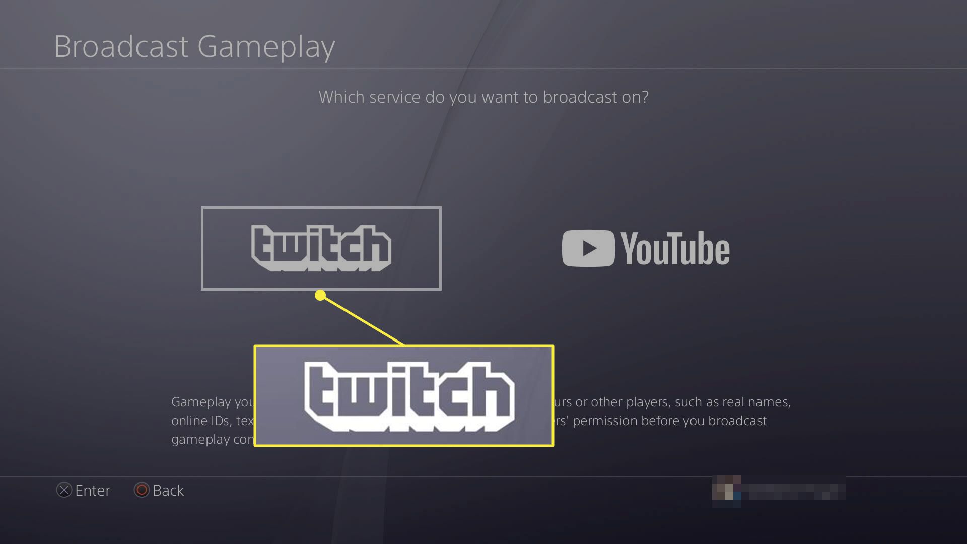 Uživatel PS4 se rozhodne vysílat na Twitch