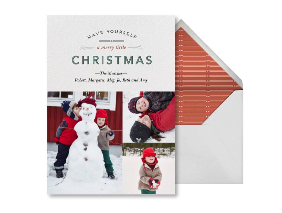 Zimní Tune vánoční e-pohlednice